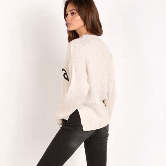 Wildfox Simply Pizza Vineyard Sweater Size XS - Picture 3 of 9